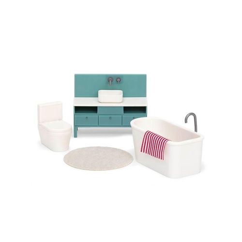 Lundby basic bathroom set