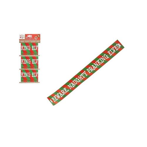 Elves Behavin' Badley Pranking Elf Tape 3 x 2.75cm