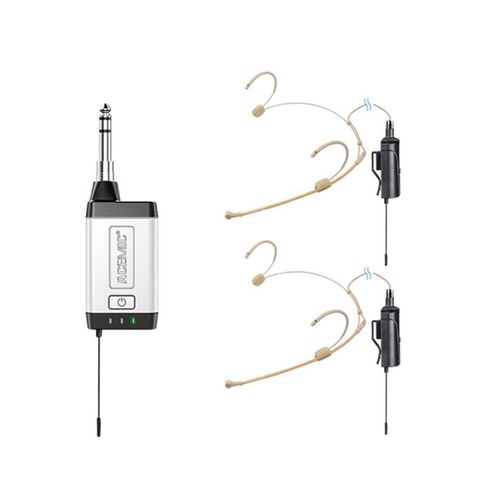 Acemic Q2/H1 wireless set 2 headset & 1 receiver