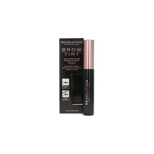 Makeup Revolution Brow Tint Eyebrow Gel Dark Brown