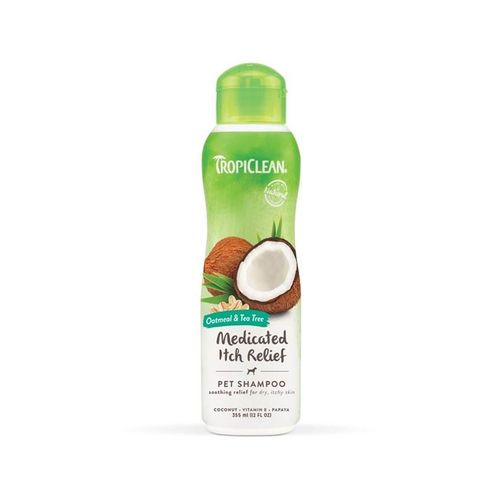 Tropiclean Shampoo Medicated Itch Relief 355 ml.