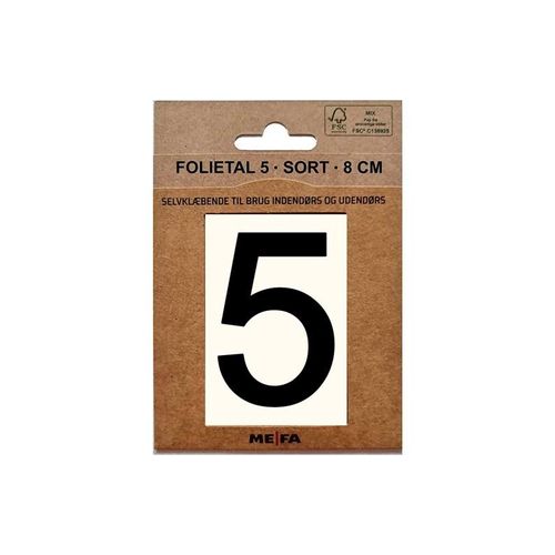 MEFA Foliennummer 5, Schwarz