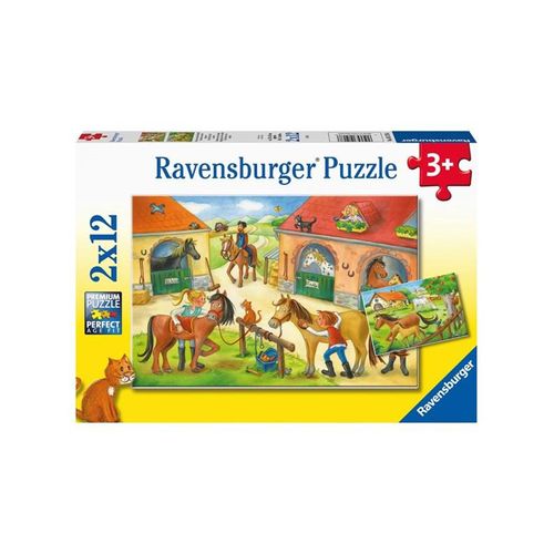 Ravensburger Happy Days At The Stables 2x12p