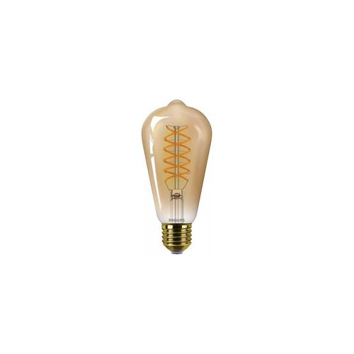 Philips LED-Lampe Filament ST64 7W/827 (50W) SceneSwitch amber E27
