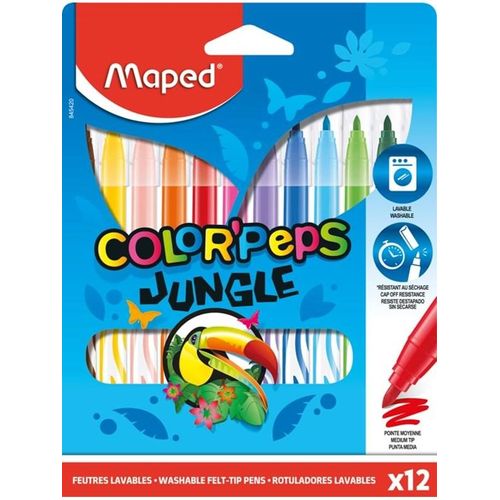 Maped Color'Peps Jungle Felt-pens x12