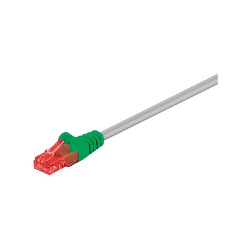 Pro CAT 6 Crossover-patch cable U/UTP - Grau - 1m
