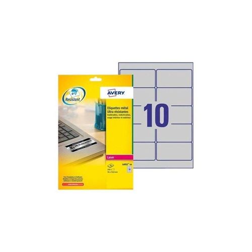 Avery Heavy Duty Laser Labels - labels - 200 pcs. - 50.8 x 96 mm