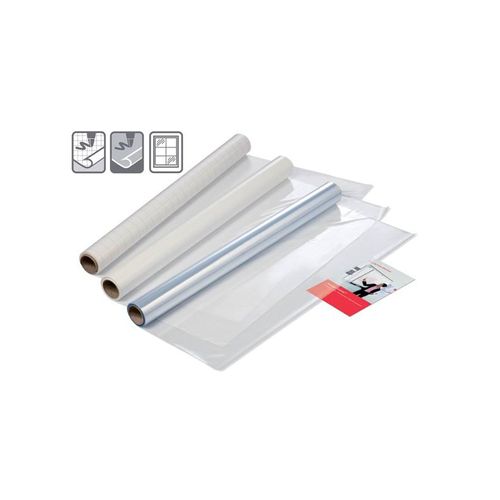 Nobo Instant Abwischbare Folie, 25 Blatt 60 x 80 cm, blanko, weiß