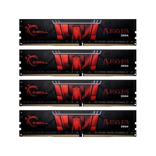 G.Skill AEGIS DDR4-3200 - 64GB - CL16 - Quad Channel (4 pcs) - Intel XMP - Schwarz