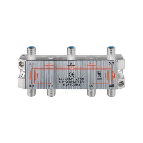 Pro SAT-splitter 6-way 6 ports