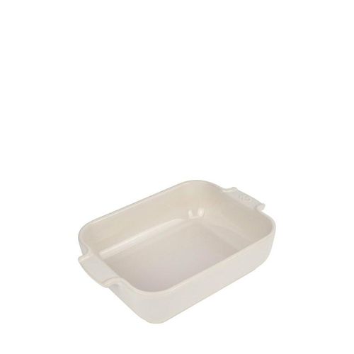 Peugeot Appolia Ceramics Rectangular 25 cm Cream white