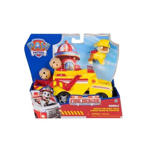 Paw Patrol Fire Rescue: Rubble Rescue Fire Dump Truck