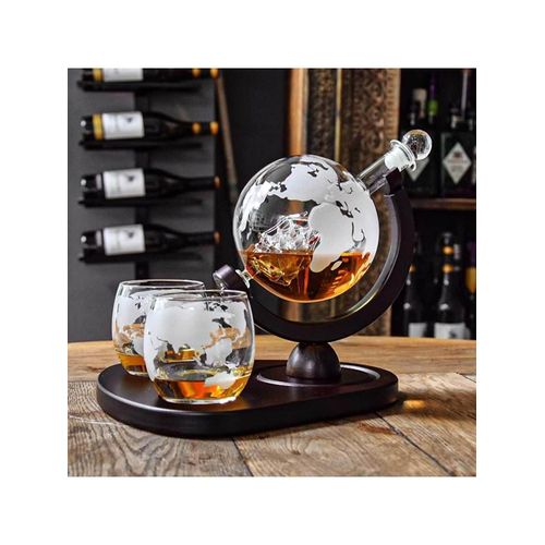 Mikamax Deluxe Globe Decanter Set
