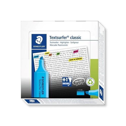 Staedtler Highlighter Textsurfer cl. 10 pcs blue