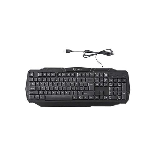 Nedis Gaming - Gaming Tastaturen - Universal - Schwarz