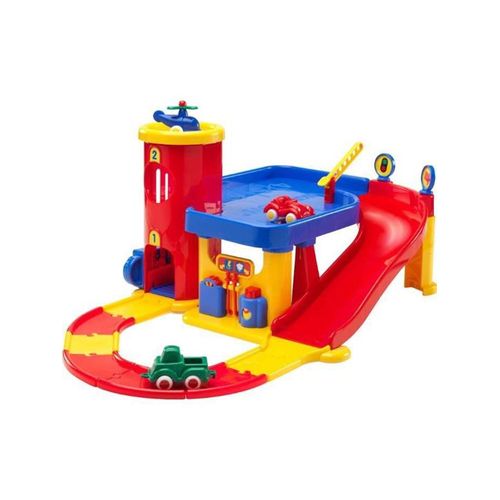 Viking 2-etagers P-hus m/2 biler.helikopter