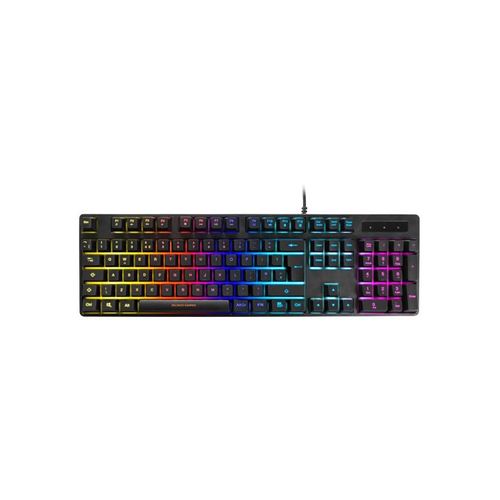 Deltaco DK310 RGB - Gaming Tastaturen - Englisch - UK - Schwarz