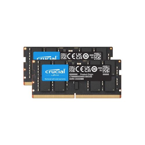 Crucial Crucial DDR5-6400 - 48GB - CL52 - Dual Channel (2 pcs) - Schwarz