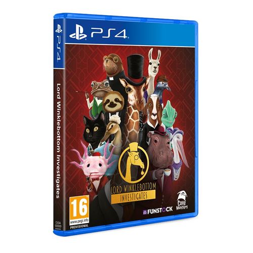 Lord Winklebottom Investigates - Sony PlayStation 4 - Abenteuer - PEGI 16
