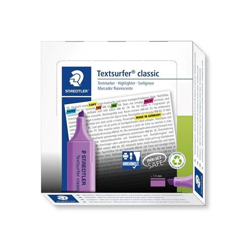 Staedtler Highlighter Textsurfer cl. 10 pcs violet