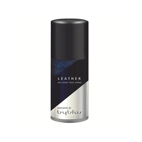 Byblos Leather Anti-Perspirant Deodorant Spray, For Men, 150 ml