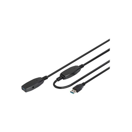 DIGITUS - USB extension cable - USB Type A to USB Type A - 15 m