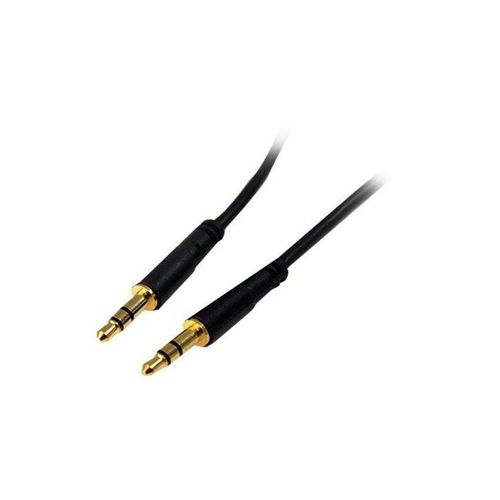 StarTech.com Slim 3.5mm Stereo Audio Kabel - Audiokabel - digitalt Audio