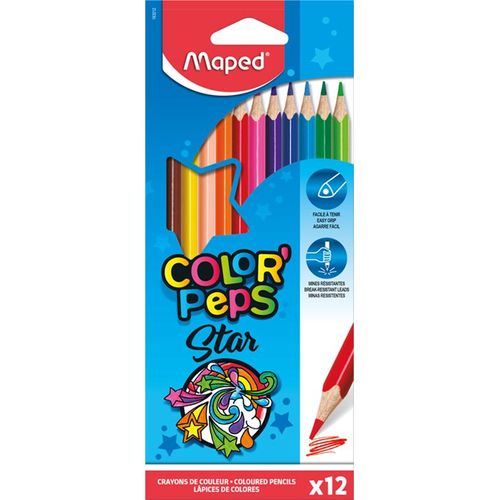 Maped Color'Peps Star colour pencils x12