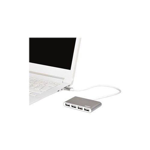 PORT Designs PORT Connect USB-Hubs - 4 - Grau