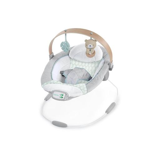 Ingenuity Cozy Spot Bouncer with Wood Toy Bar