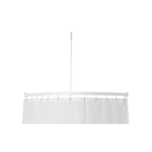 Van Der P Profil 5001 l-shaped shower rail white