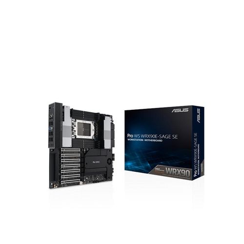ASUS PRO WS WRX90E-SAGE SE Mainboard - AMD WRX90 - AMD sTR5 socket - DDR5 RAM - SSI (Server)