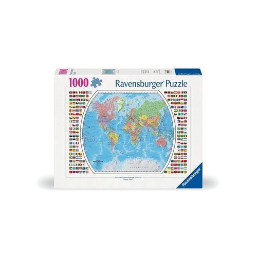 Ravensburger Political World Map 1000p