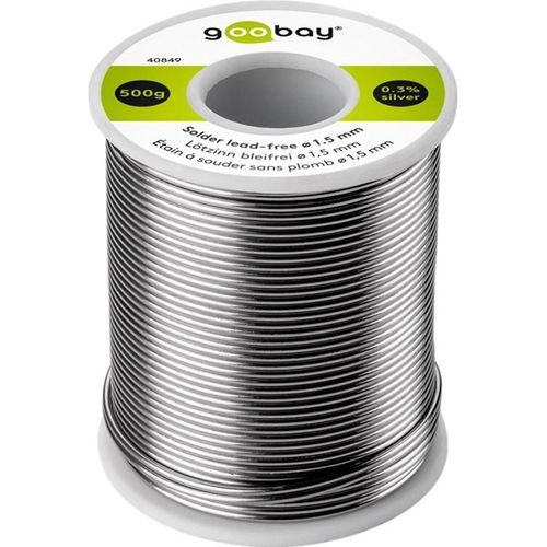 Pro Solder lead-free ø 1.5 mm 500 g - content: 0.3 %