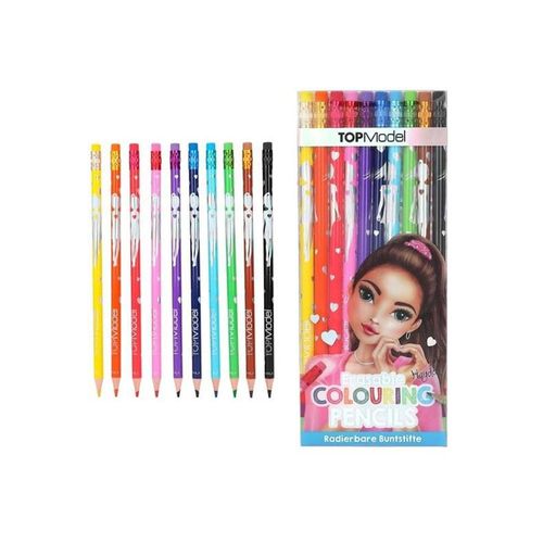 Topmodel Erasable Colouring Pencils