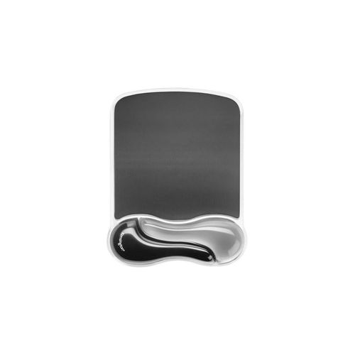 Kensington Mauspad mit Duo Gel-Handgelenkauflage, schwarz/grau