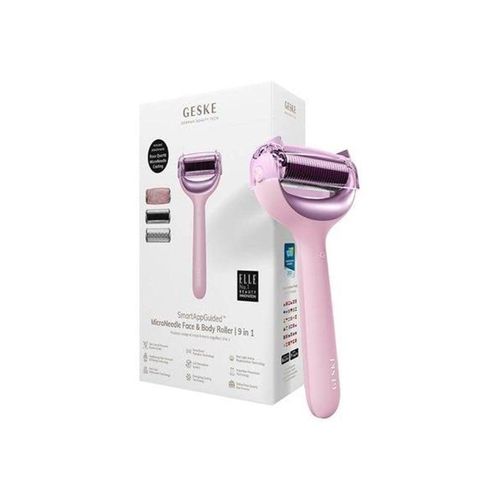 Geske Micro Needle Face & Body Roller 9-in-1 Pink