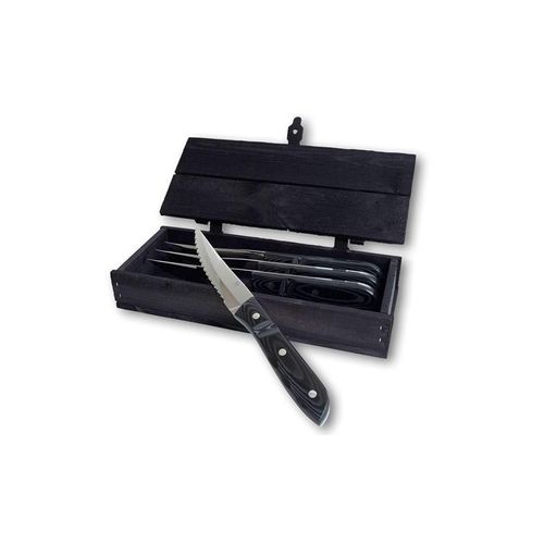 Gense Old Farmer Micarta steak knife XL 4 pcs