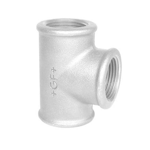 +GF+ Tee galvanized 1/2 x 1/4 x 1/2