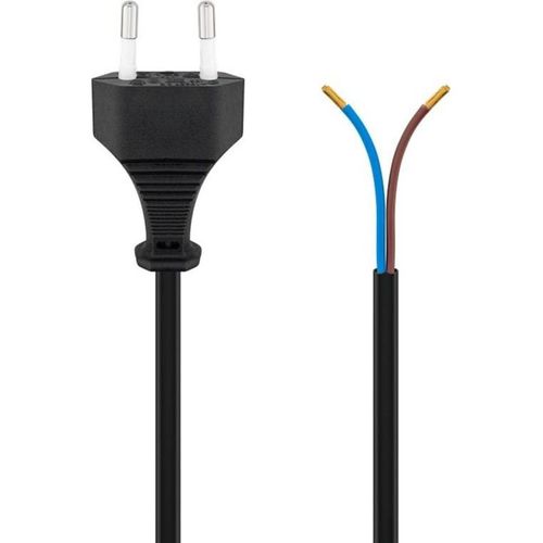 Pro Euro cord for assembly 1.5 m black