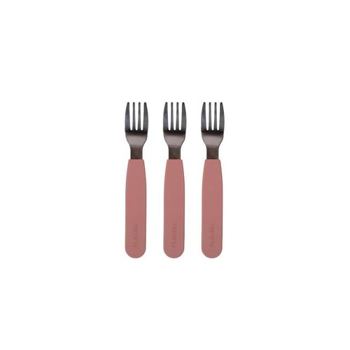 Filibabba Silikone gafler 3-pak - Rose