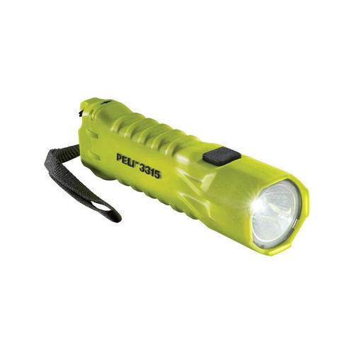 Wareco Flashlight peli 3315 atex zone 0 yellow