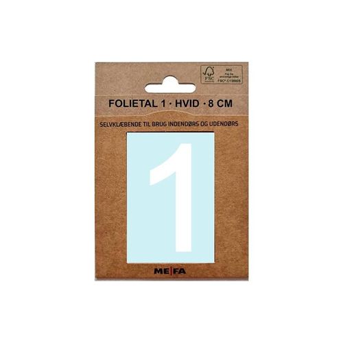 MEFA Foliennummer 1, Weiß