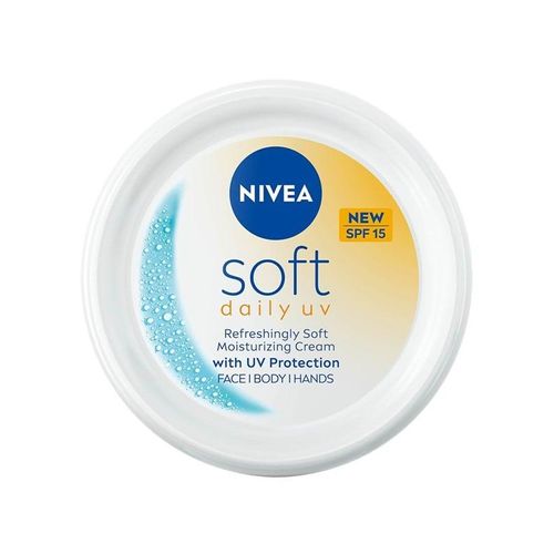 Nivea Soft Erfrischende Feuchtigkeitscreme mit Sonnenschutz 100ml