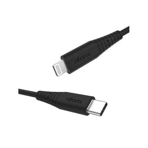 Zikko afans USB-C to MFi Lightning 1.5m cable Black