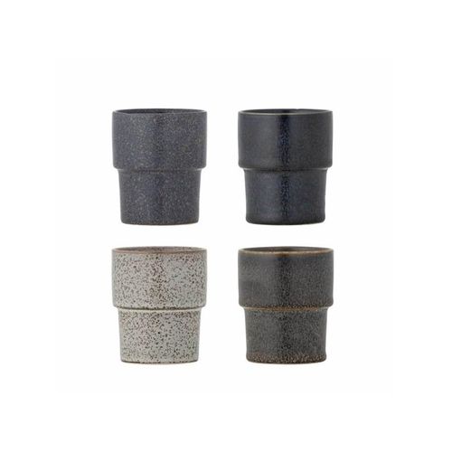 Bloomingville - Ewan cup (Set of 4) - Stoneware