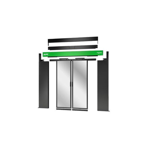 APC NetShelter - rack cooling system aisle containment sliding door - dual