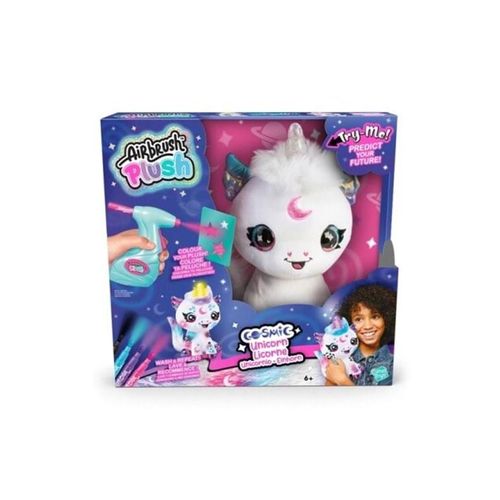 Airbrush Plush Kosmisches Einhorn