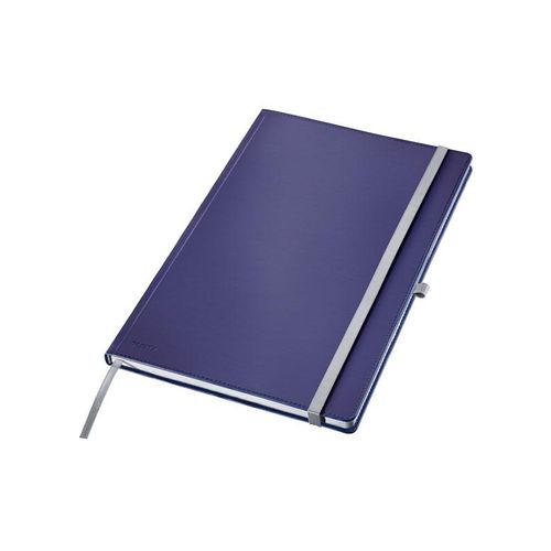 Leitz Style Notizbuch A4 liniert, Hardcover, Blau