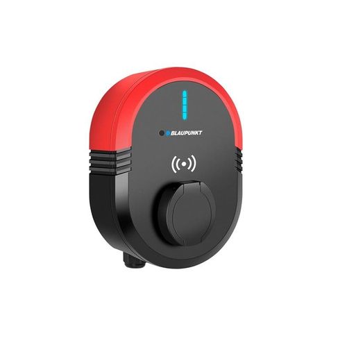 Blaupunkt BW3P32ASS Wallbox Smart Socket, 22 kW, Type 2, Black/red